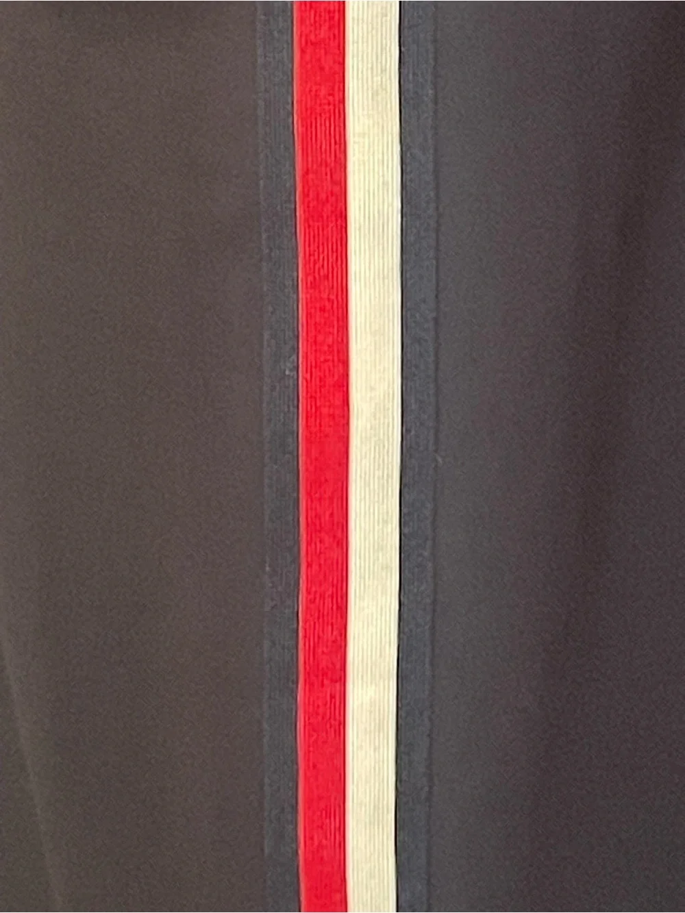Sporty & Chic Navy w/Side Striped and Drawstring Jersey Skirt
